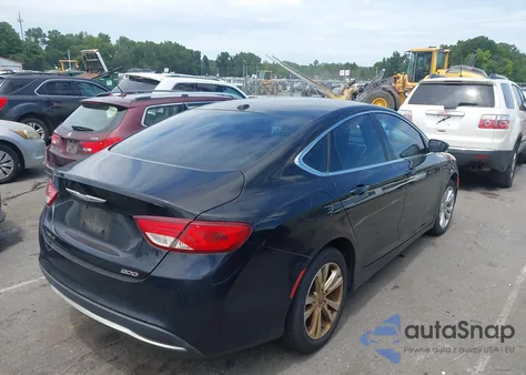 2015 Chrysler 200 Limited from USA, damaged, VIN 1C3CCCAB9FN607875